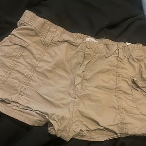 Tan Cargo Shorts